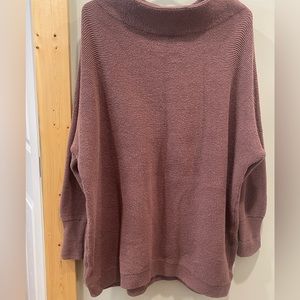 mock neck free people sweater